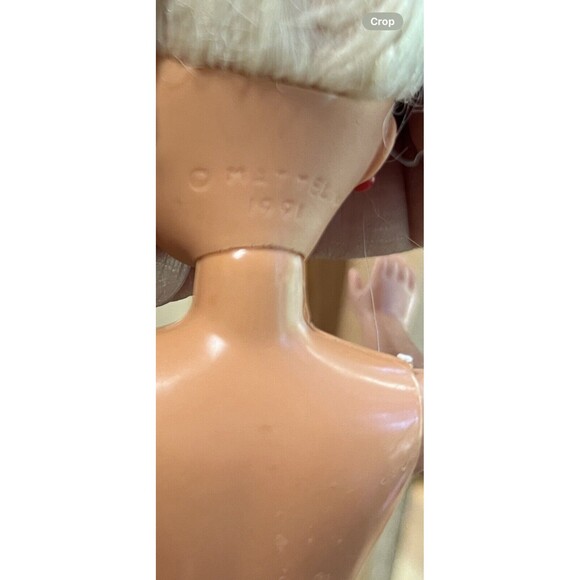 Mattel Barbie Teen Skipper Doll Blond Hair 1991. Movable Arms/Legs. Red Earrings - Picture 5 of 9